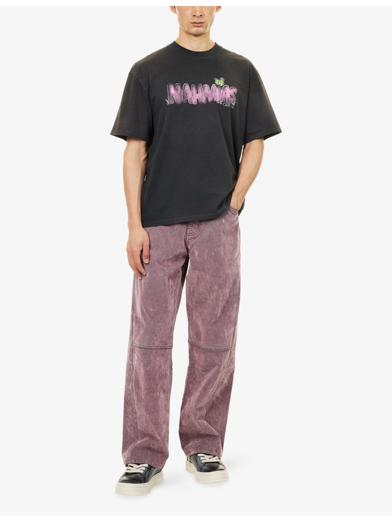 NAHMIAS Tagged Boxy-Fit Cotton T-Shirt outlook