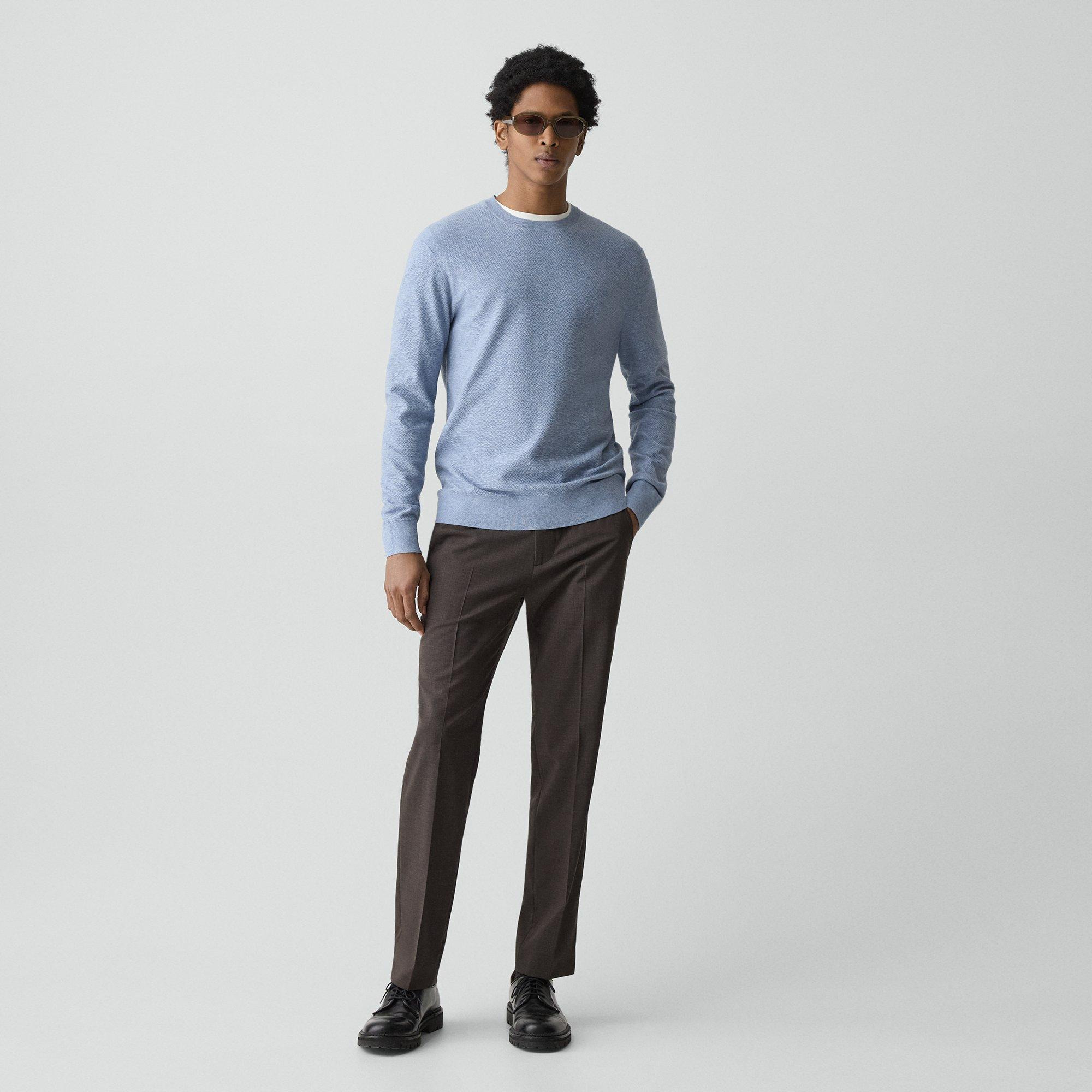 Riland Crewneck Sweater in Light Bilen - 6