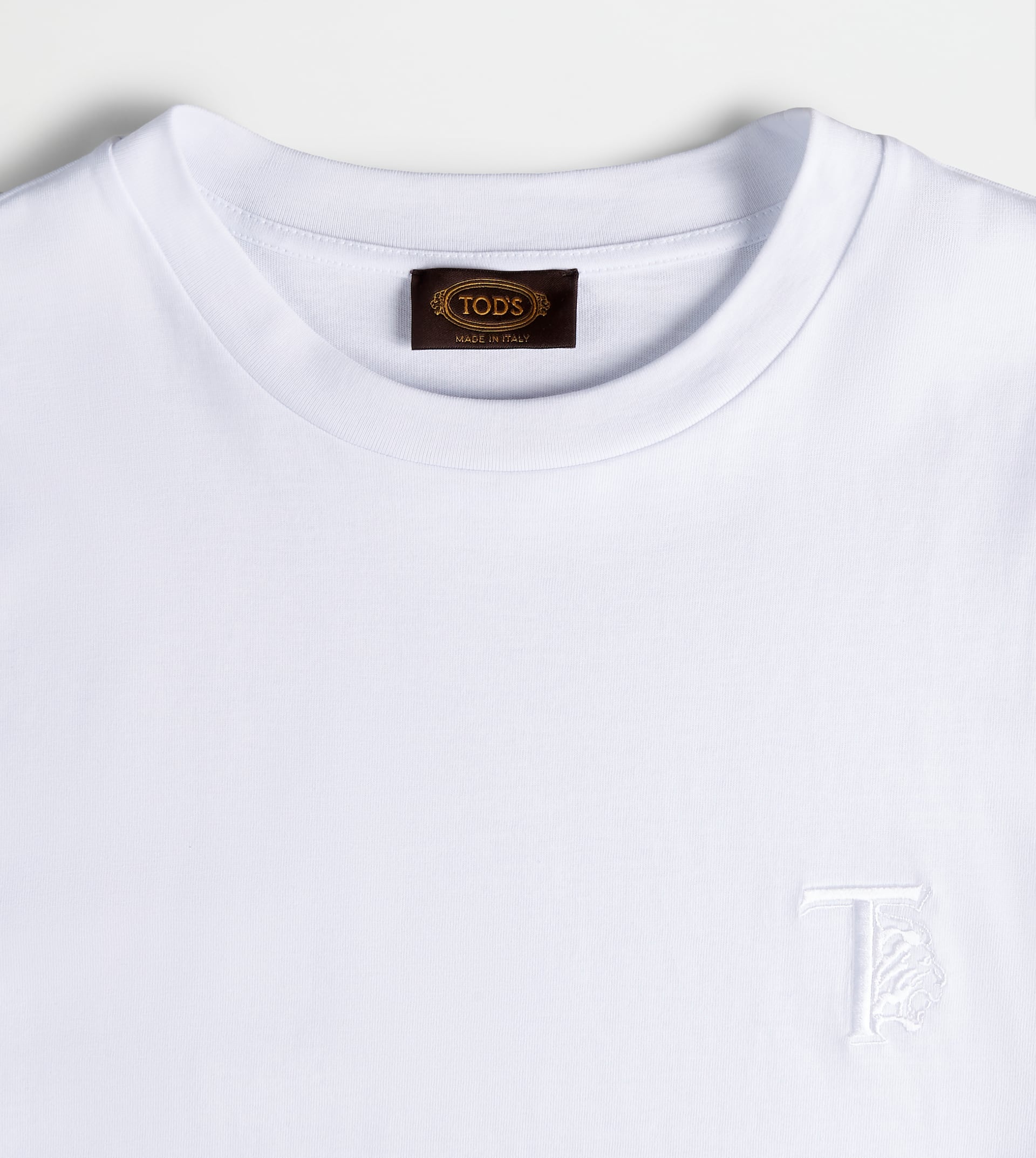 ROUND NECK T-SHIRT - WHITE - 7