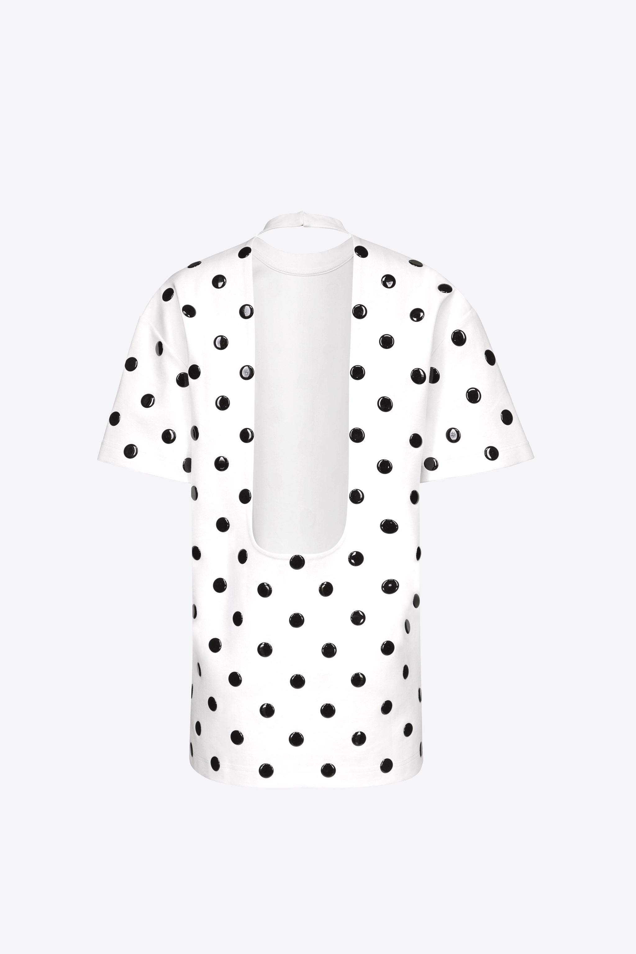 POLKA DOT T-SHIRT DRESS - 2