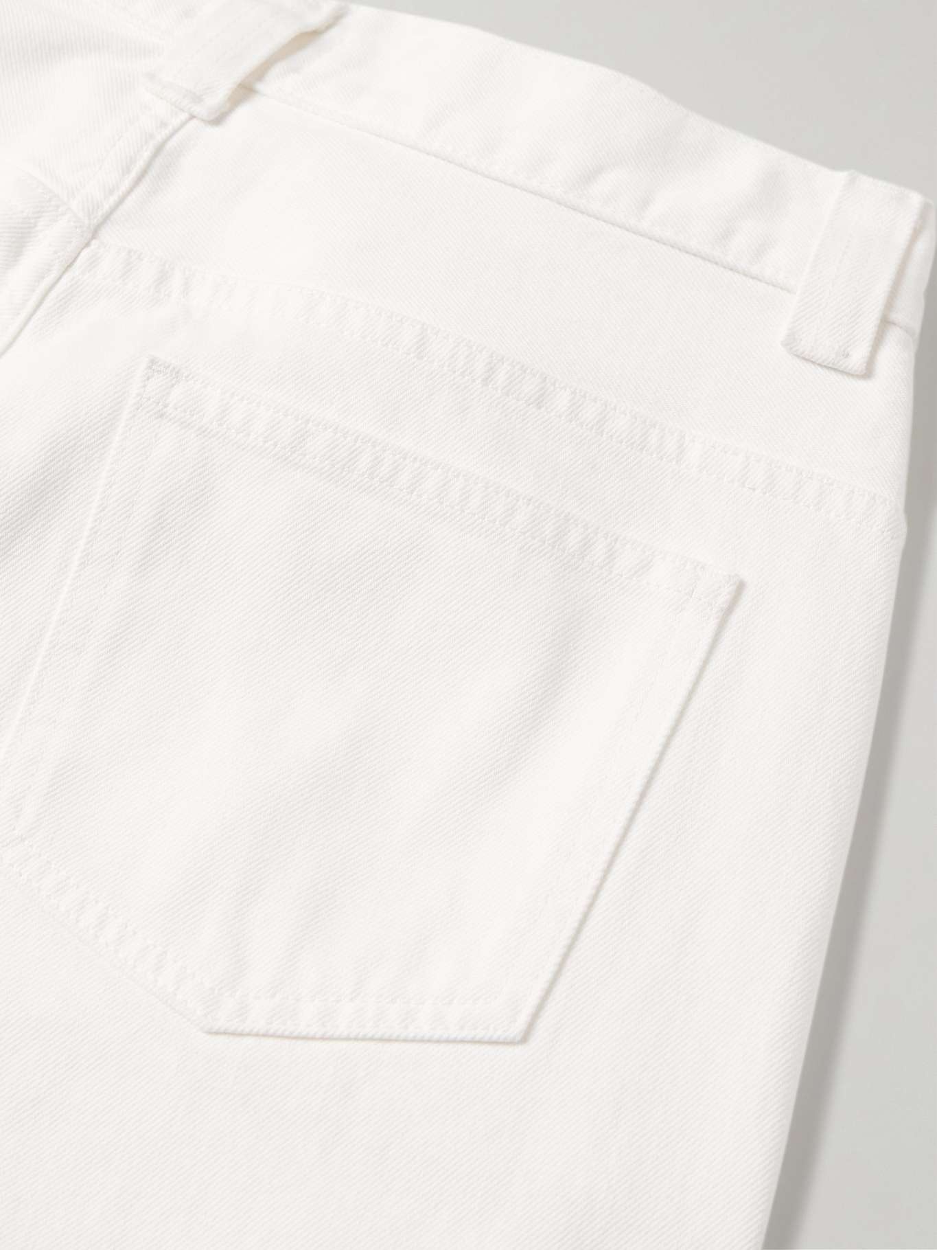 Callum mid-rise straight-leg jeans White - 6