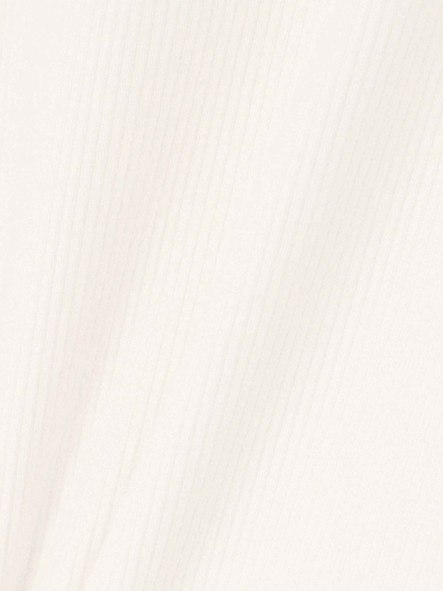 Ribbed stretch-jersey tank Cream - 5