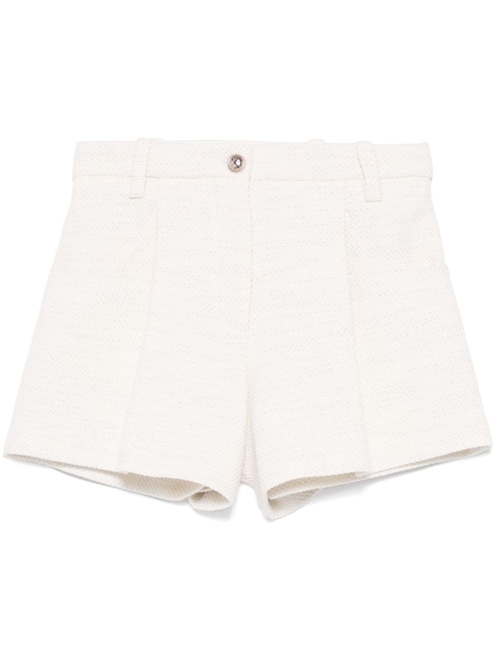 lurex-detail shorts - 1