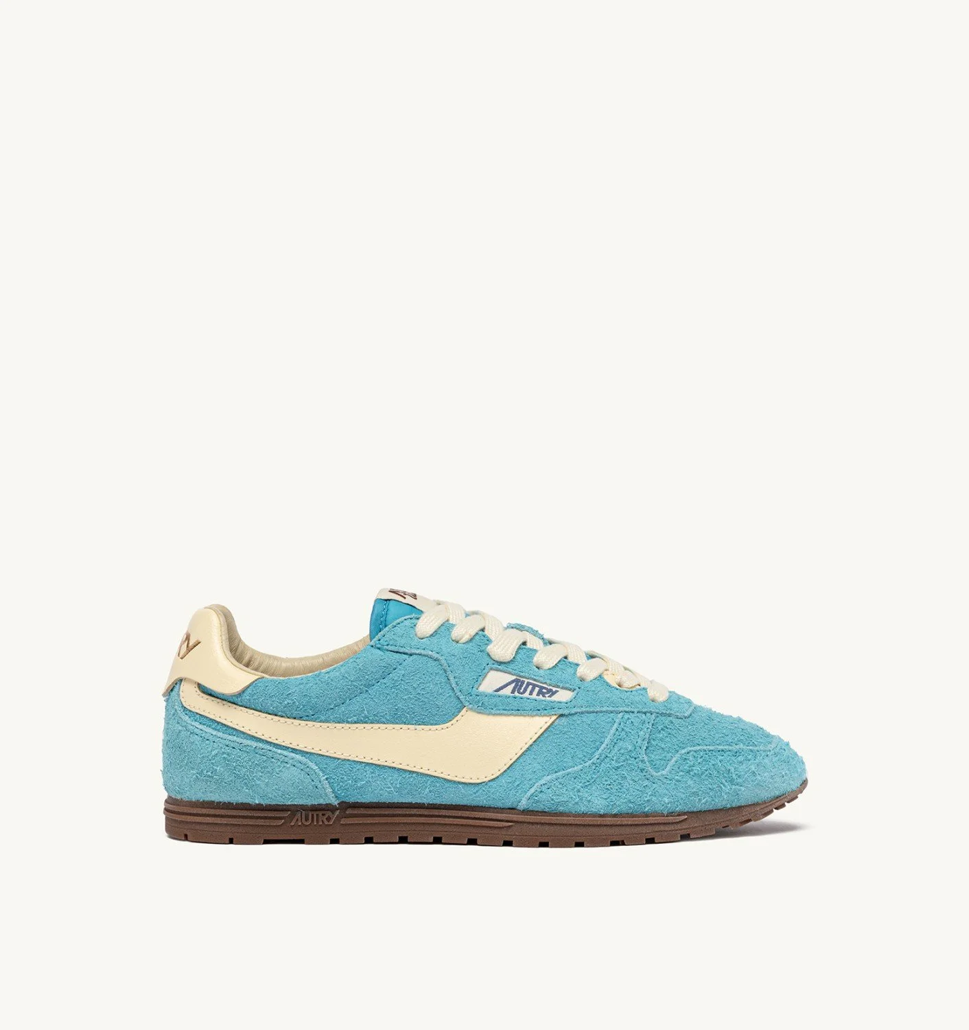 SNEAKERS WINDSPIN IN SUEDE AND LEATHER COLOR KYOTO AND RUTABAGA - 1