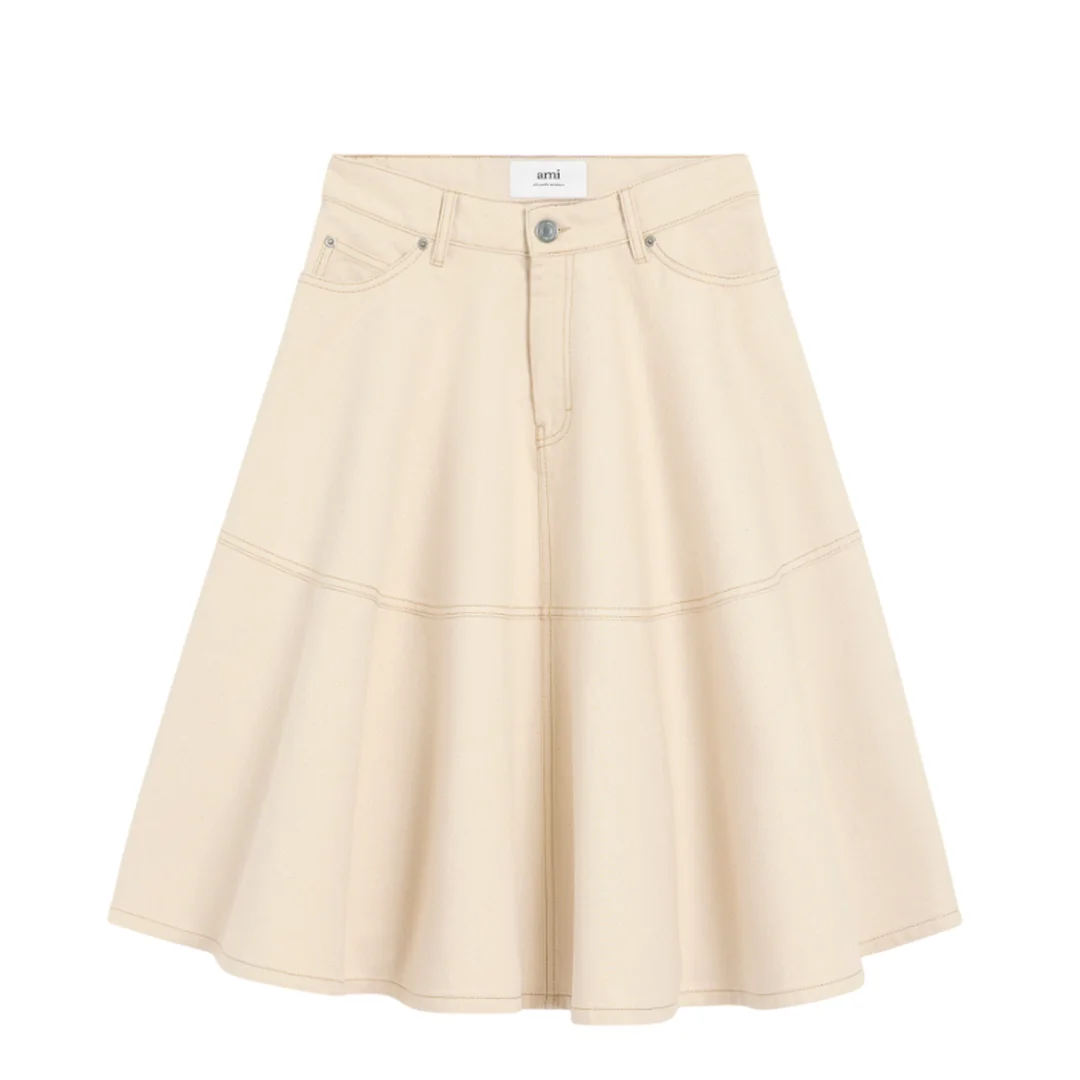 Jupe Midi Skirt - 1