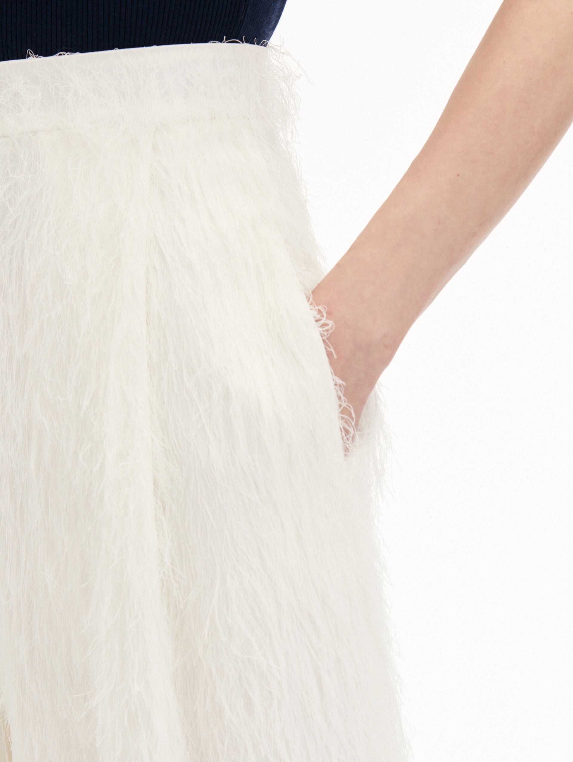 FRINGE FIL COUPÉ WIDE LEG PANT - 6