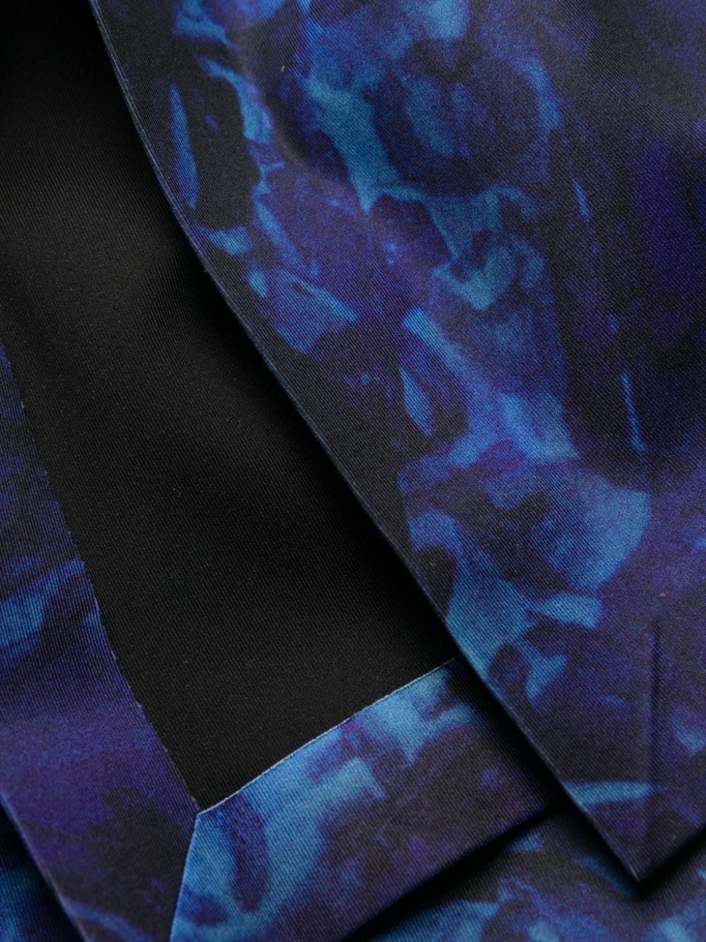 all-over logo-print flared trousers - 7