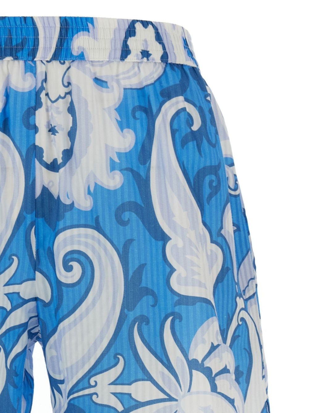 paisley-print shorts - 3