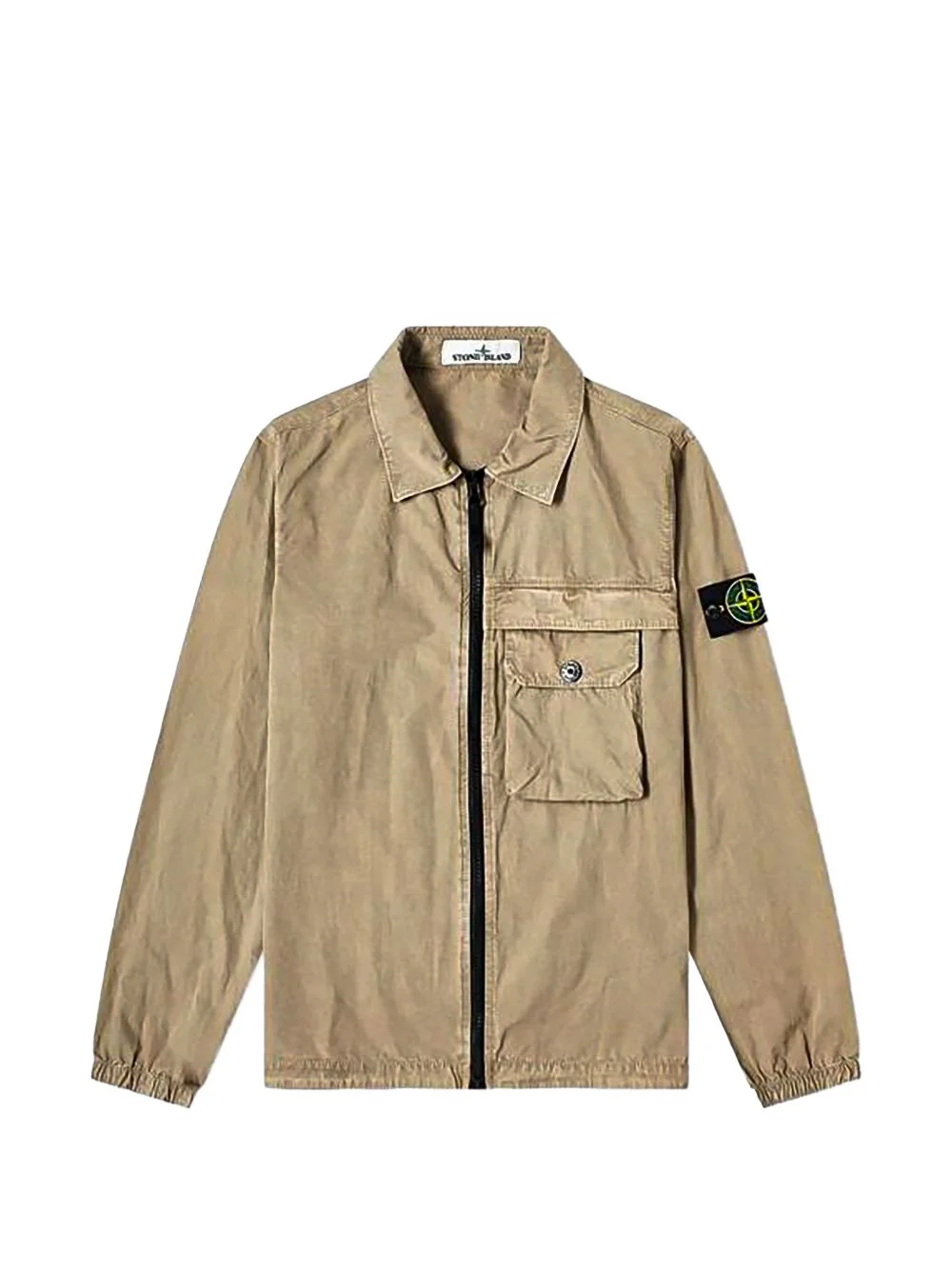 chest-pocket zipped jacket - 1