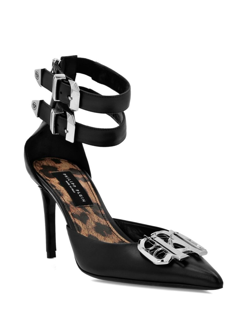 PHILIPP PLEIN Gothic mid-heel pumps outlook