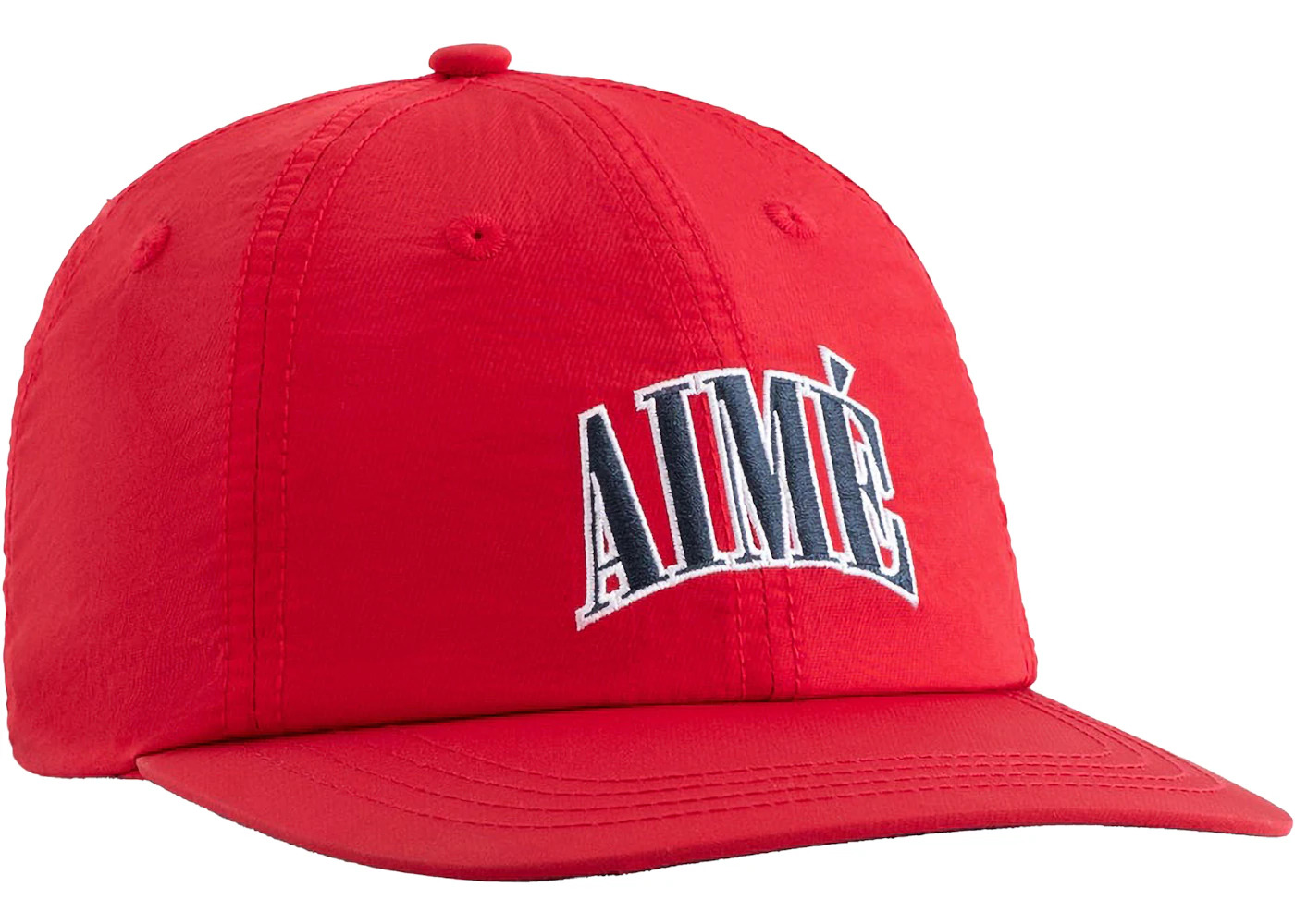 Aime Leon Dore Nylon Crusher Logo Hat Barbados Cherry - 3