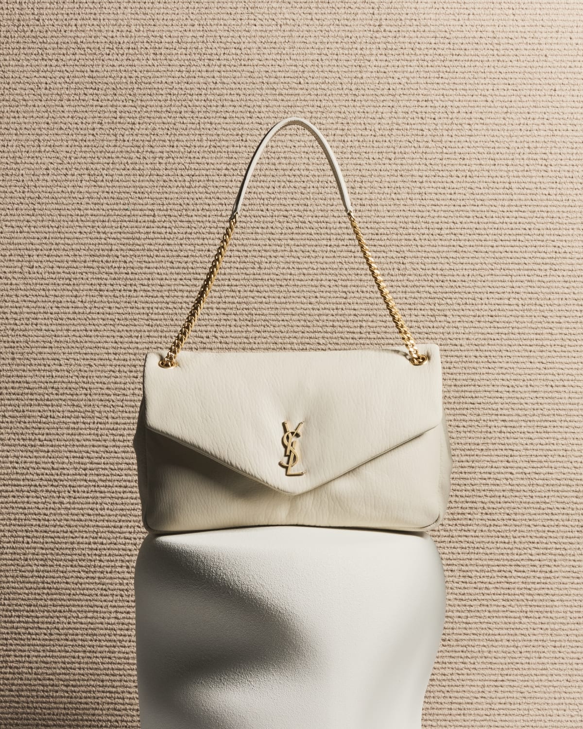 Calypso Large YSL Shoulder Bag in Leather - 7