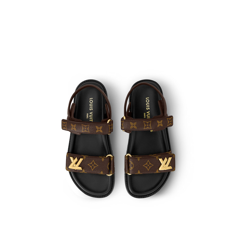 LV Sunset Flat Comfort Sandal 4