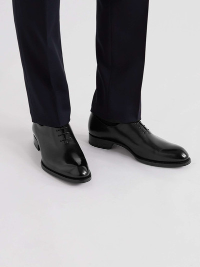 Brioni Cardinal Polished-Leather Oxford Shoes outlook