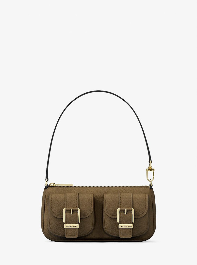 Zoe Small Suede Convertible Pochette 1
