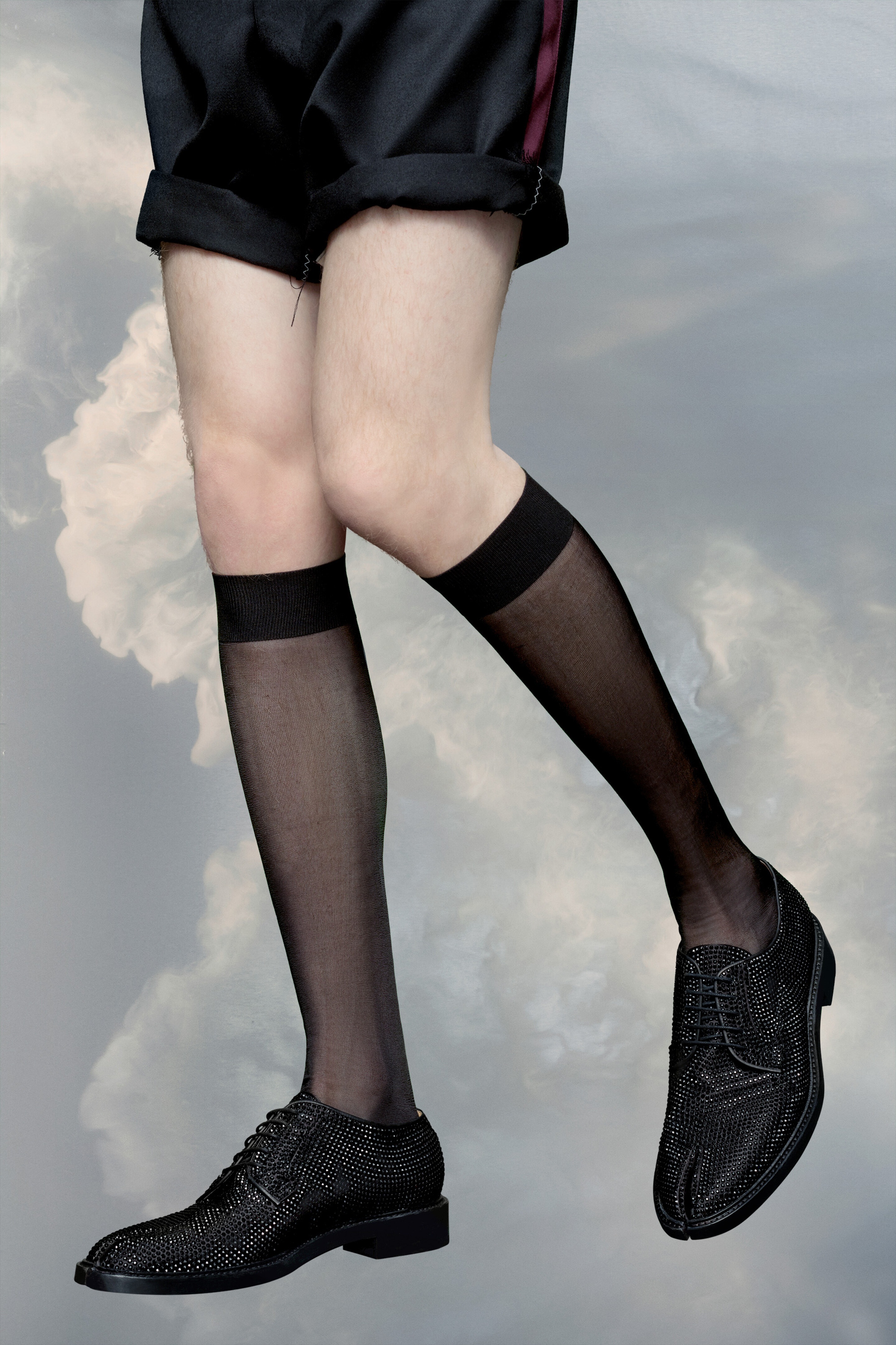 Tabi rhinestone lace-up - 6