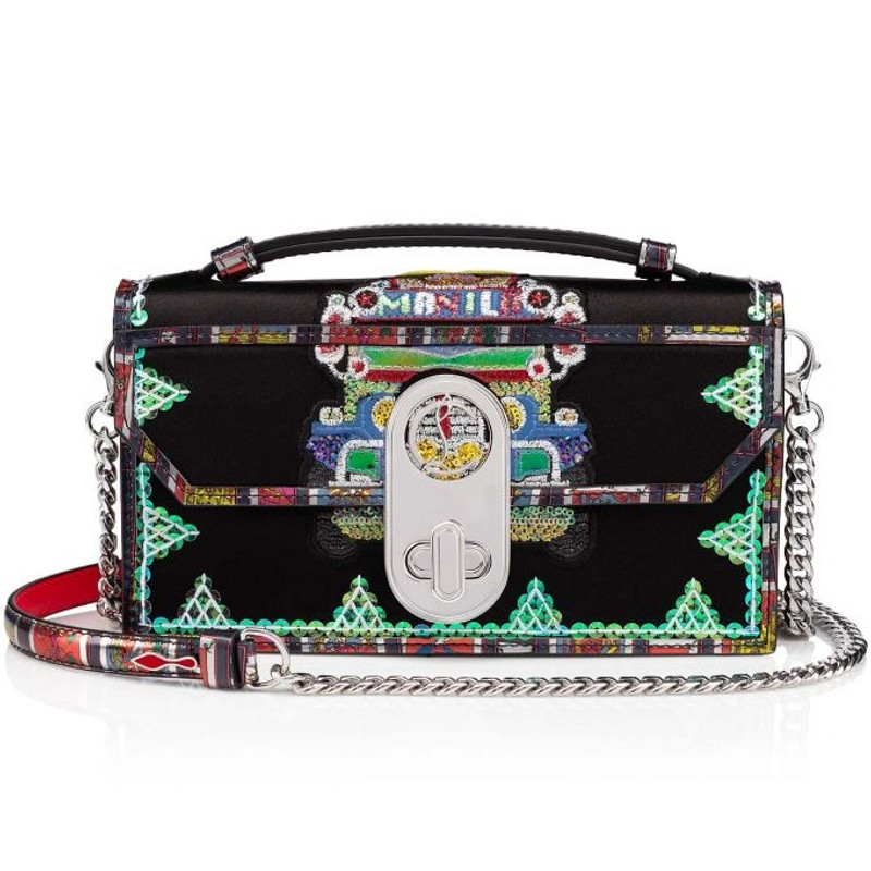 Elisa Baguette S Small MULTI/BLACK MULTI/SILVER 1