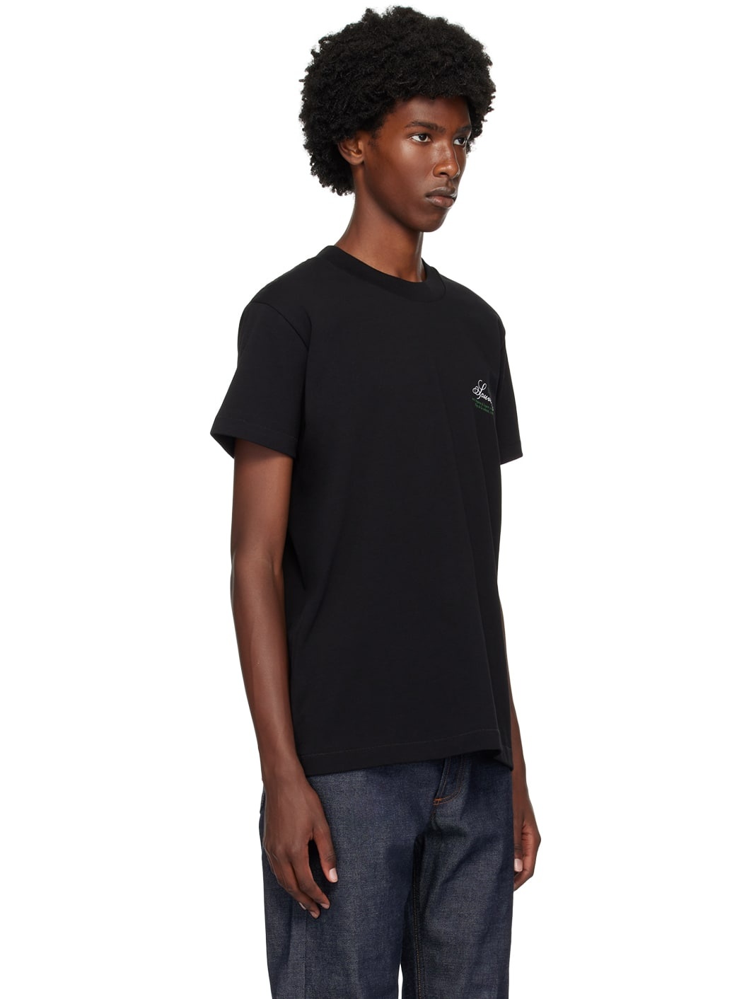 Black JJJJound Edition 'Hôtel Souvenirs' T-Shirt - 2