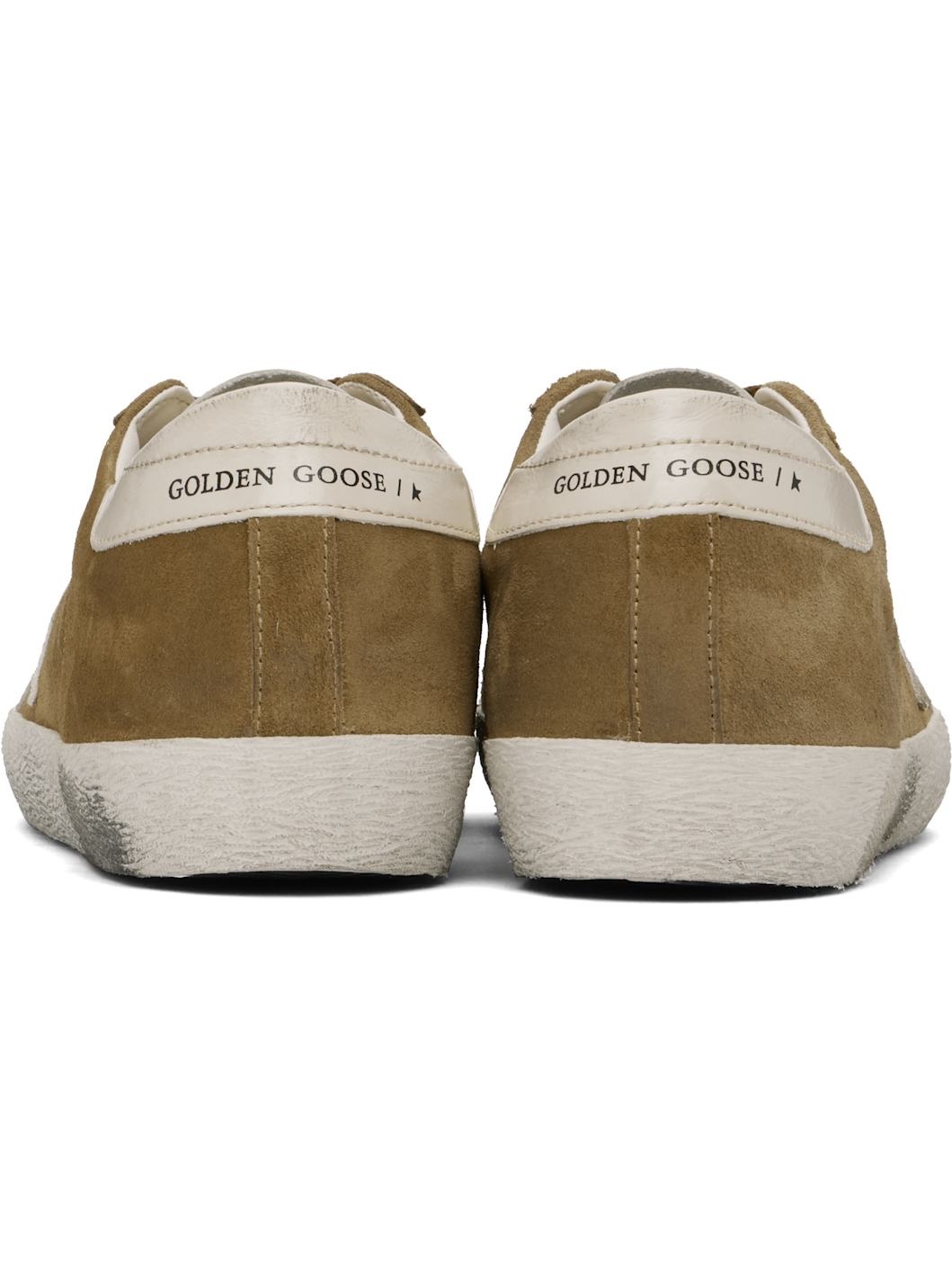 Tan Super-Star Sneakers - 2