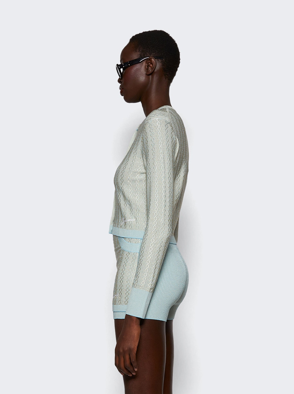 Marino Cardigan Blue And Multicolor - 3