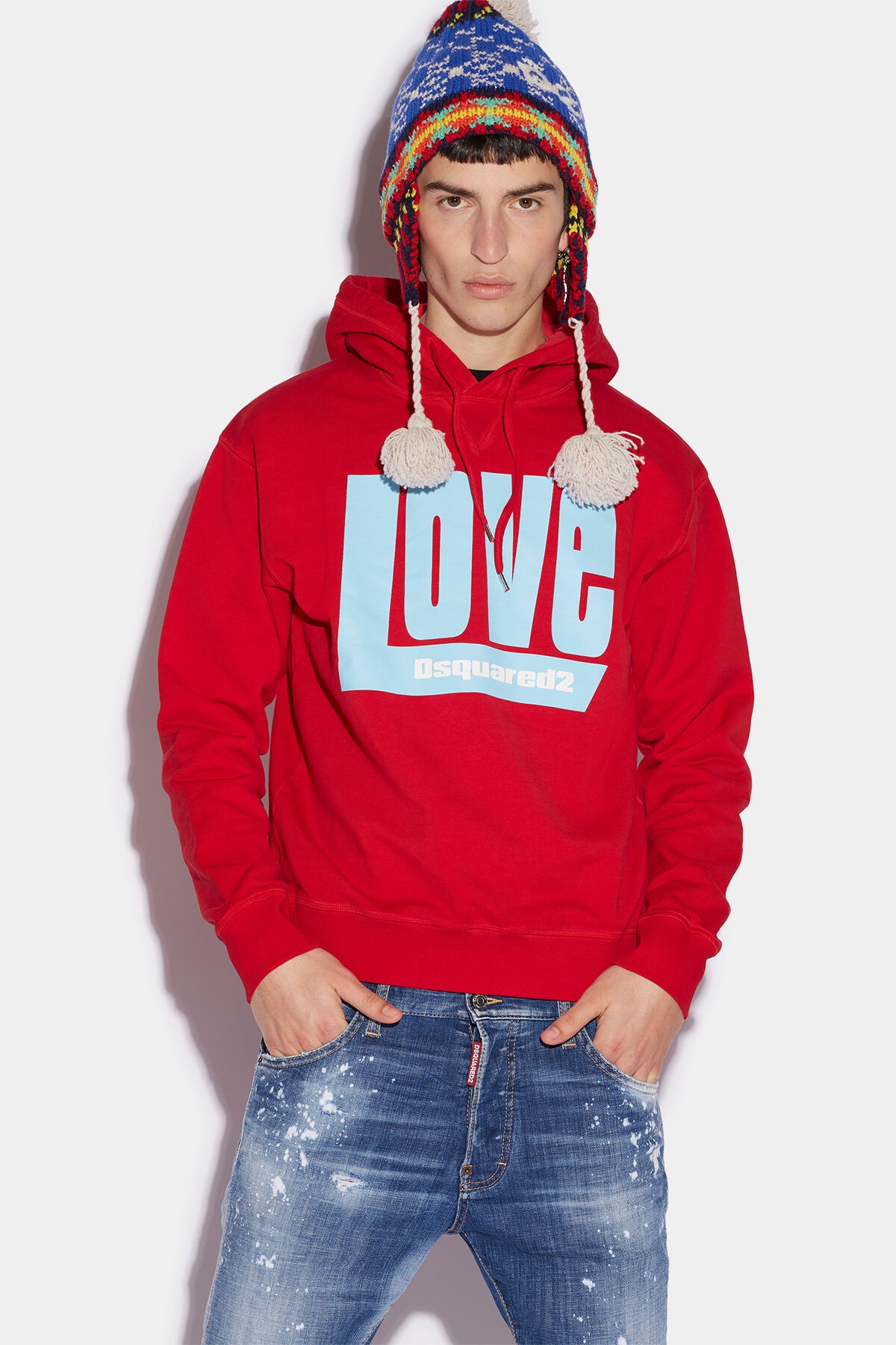 D2 LOVE COOL HOODIE - 1