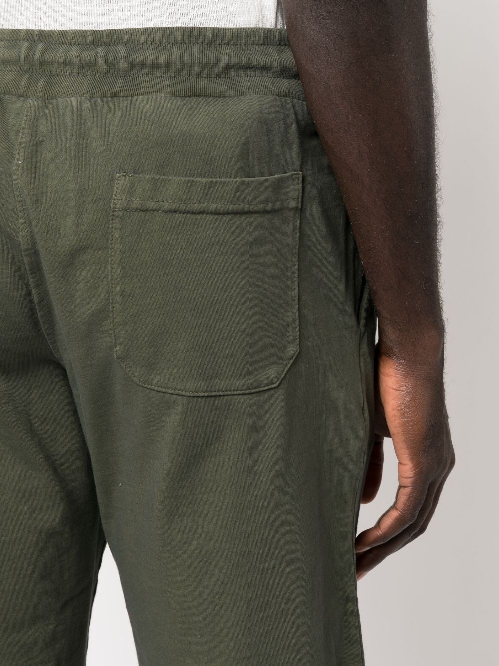 logo-patch drawstring-waistband shorts - 5