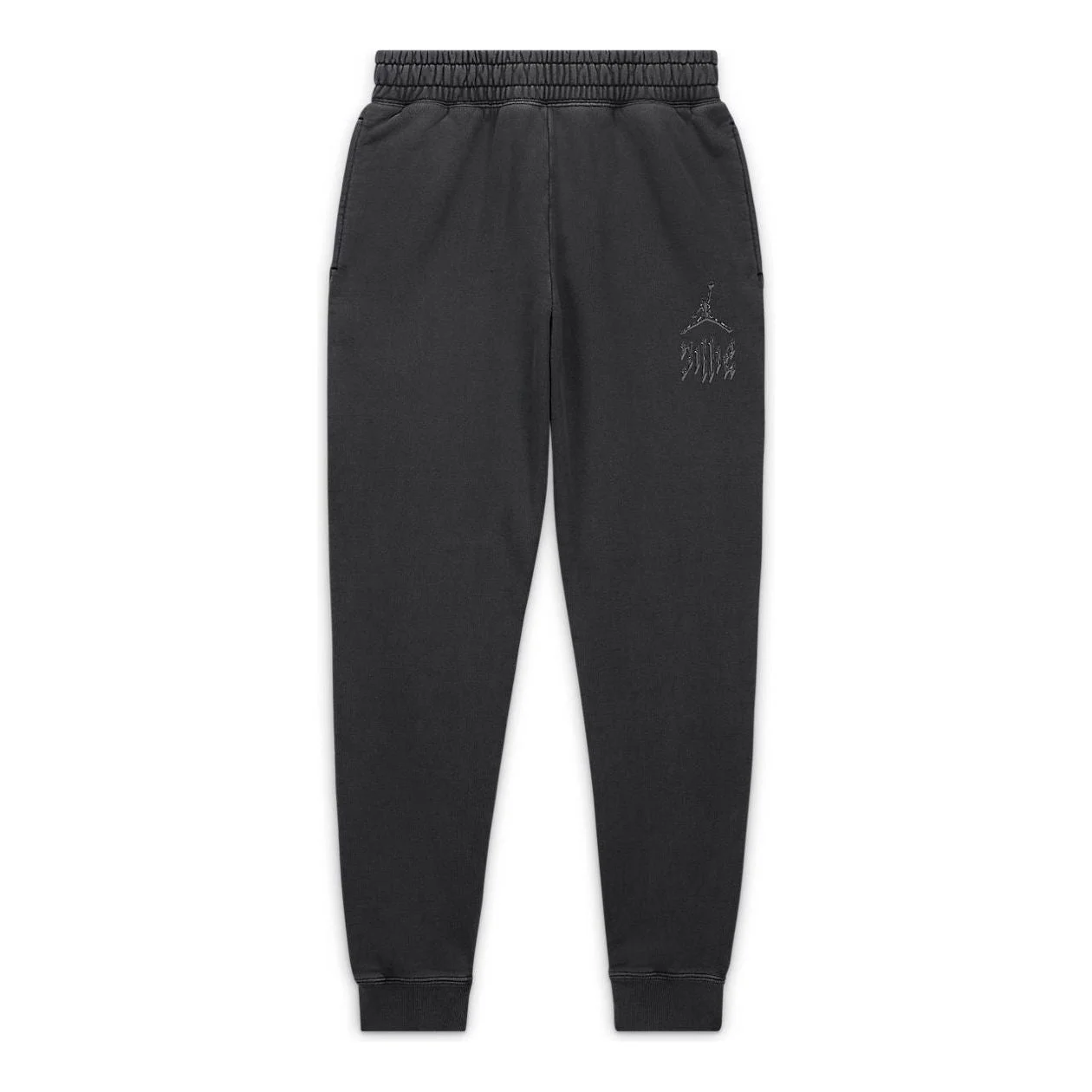 (WMNS) Air Jordan x Billie Eilish Sweatpants 'Black' DV7361-010 - 1