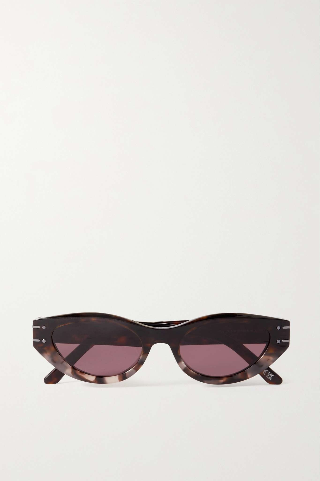 DiorSignature B5I oval-frame tortoiseshell acetate sunglasses - 1