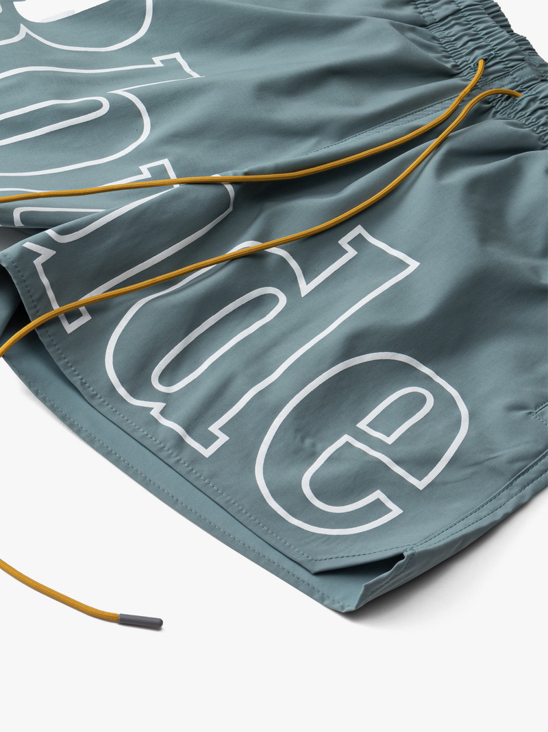 RHUDE LOGO SWIM TRUNKS 3