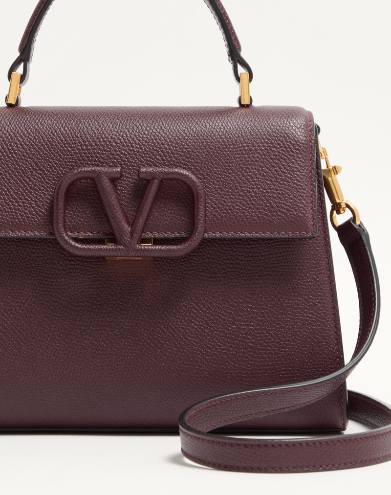 SMALL VSLING GRAINY CALFSKIN HANDBAG 8