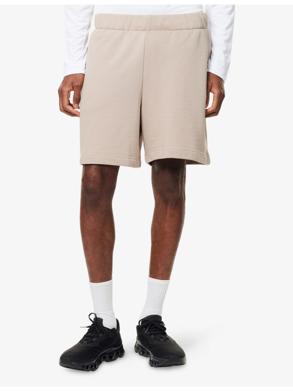 Club Logo-Print Cotton-Jersey Shorts - 3