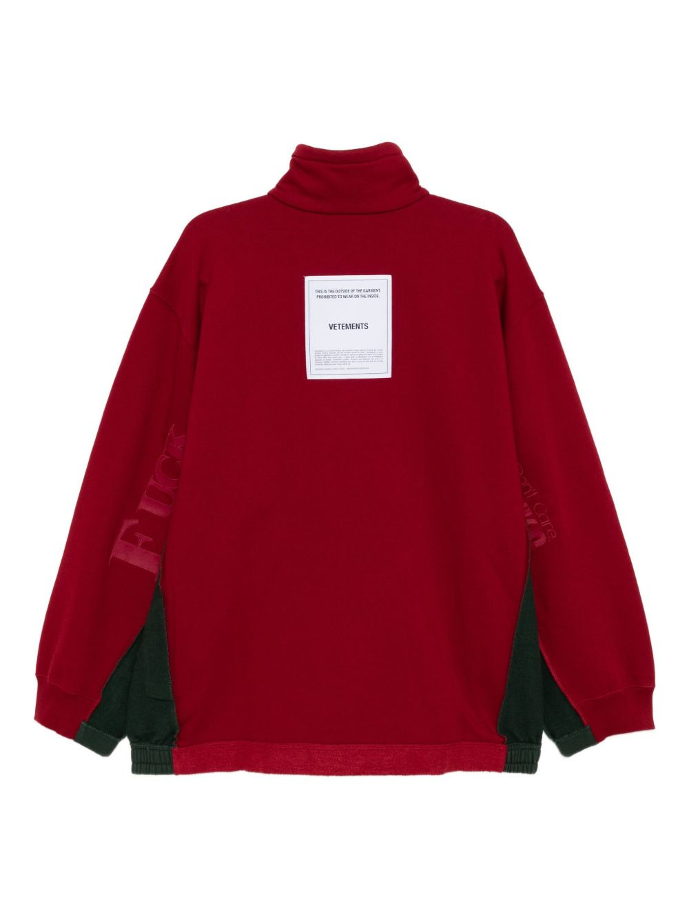 logo zipped sweatshirt - 2