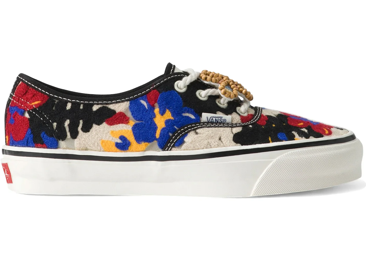 Vans Premium Authentic Needlework White Red Blue - 1