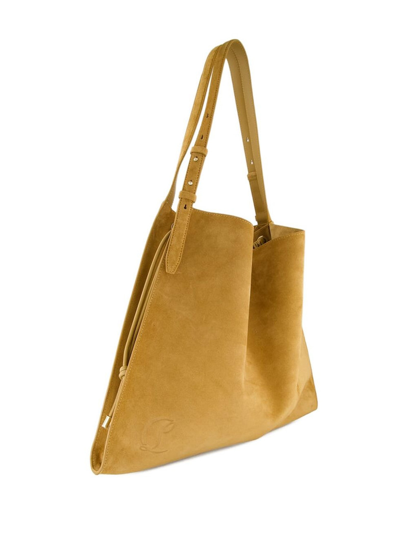 Christian Louboutin Baggy suede shoulder bag outlook