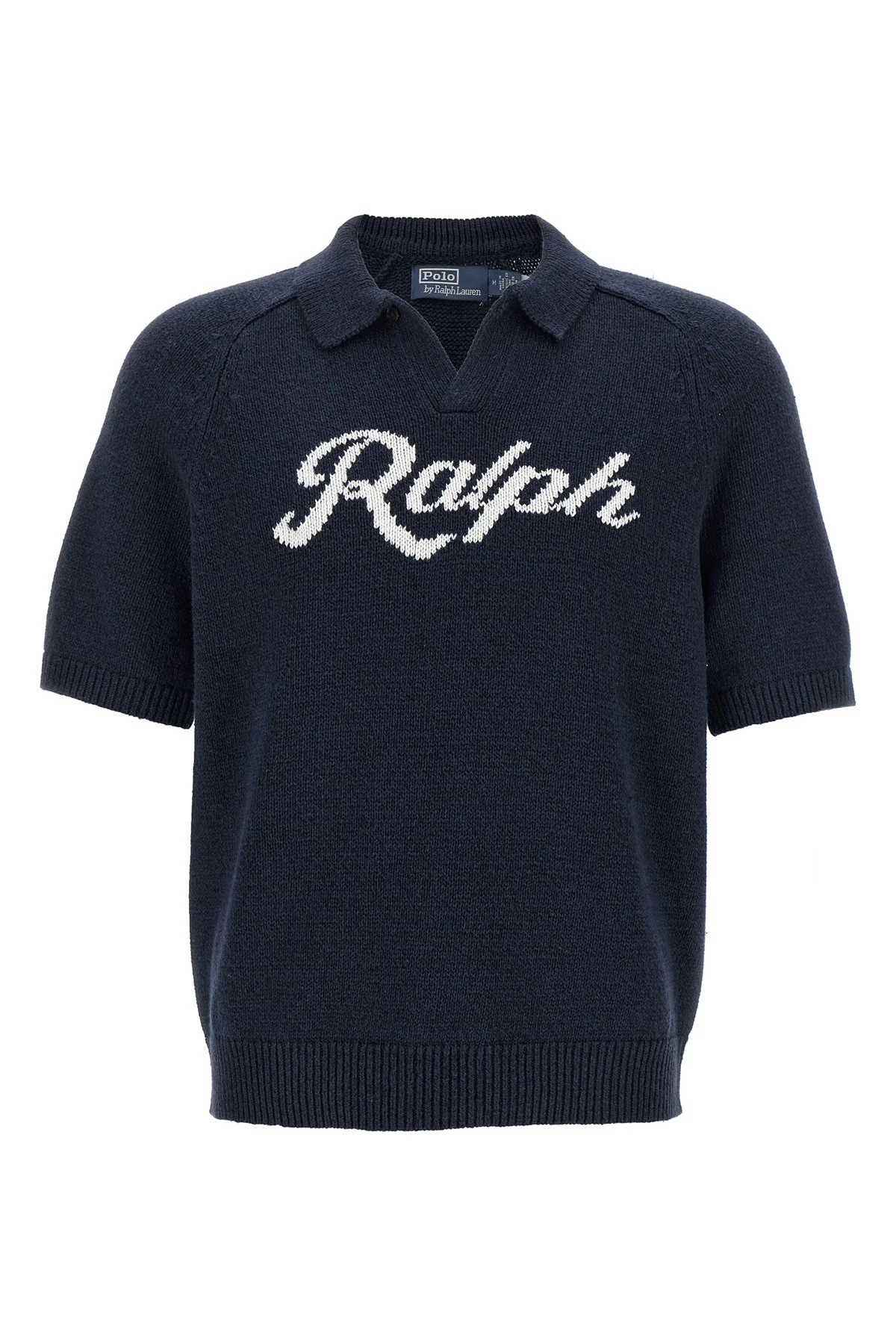 Intarsia Logo Sweater - 1