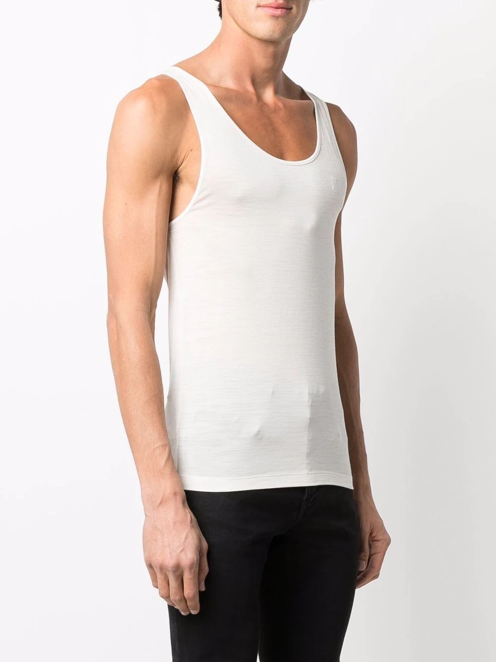 lightweight scoop neck top - 3