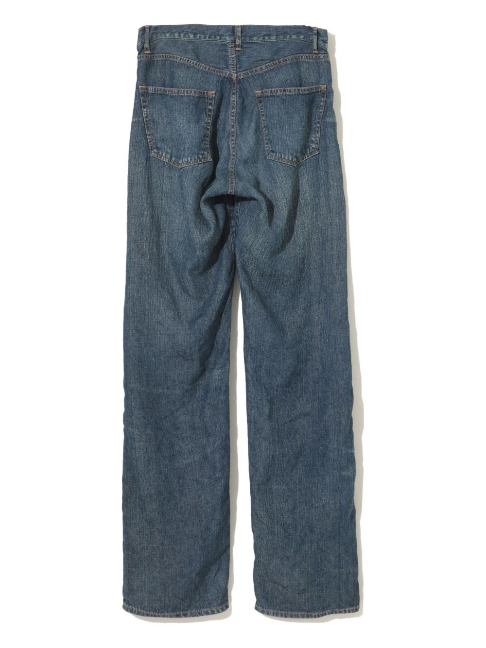 linen straight-leg jeans - 2