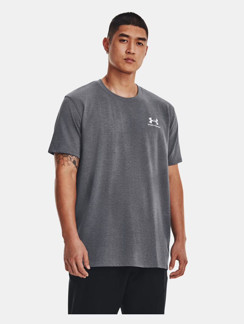 Under Armour Men's UA Logo Embroidered Heavyweight Short Sleeve outlook