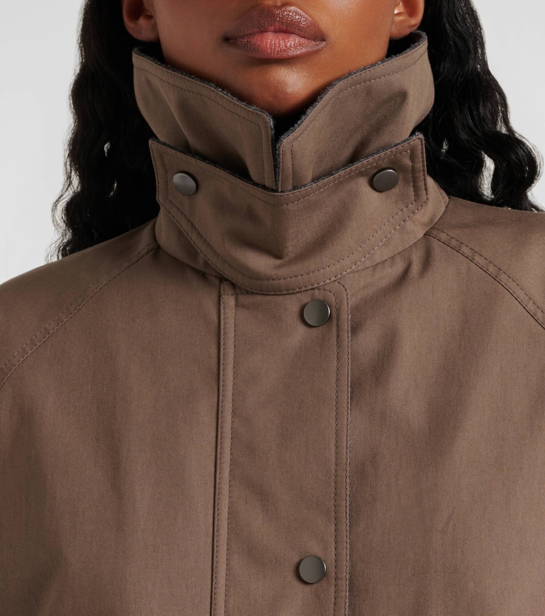 Cotton-blend jacket - 5