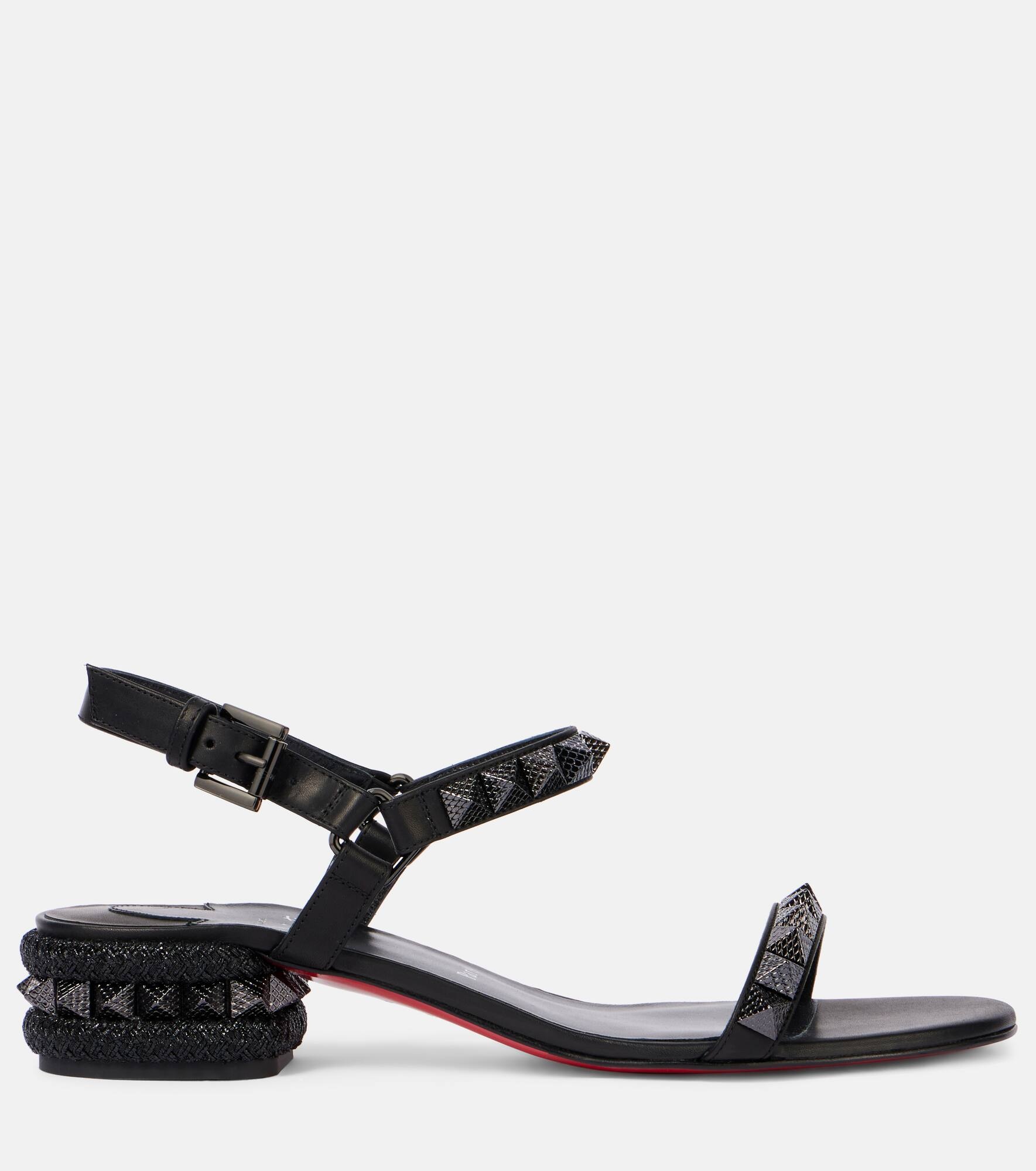 Pyrasand 30 leather sandals - 4