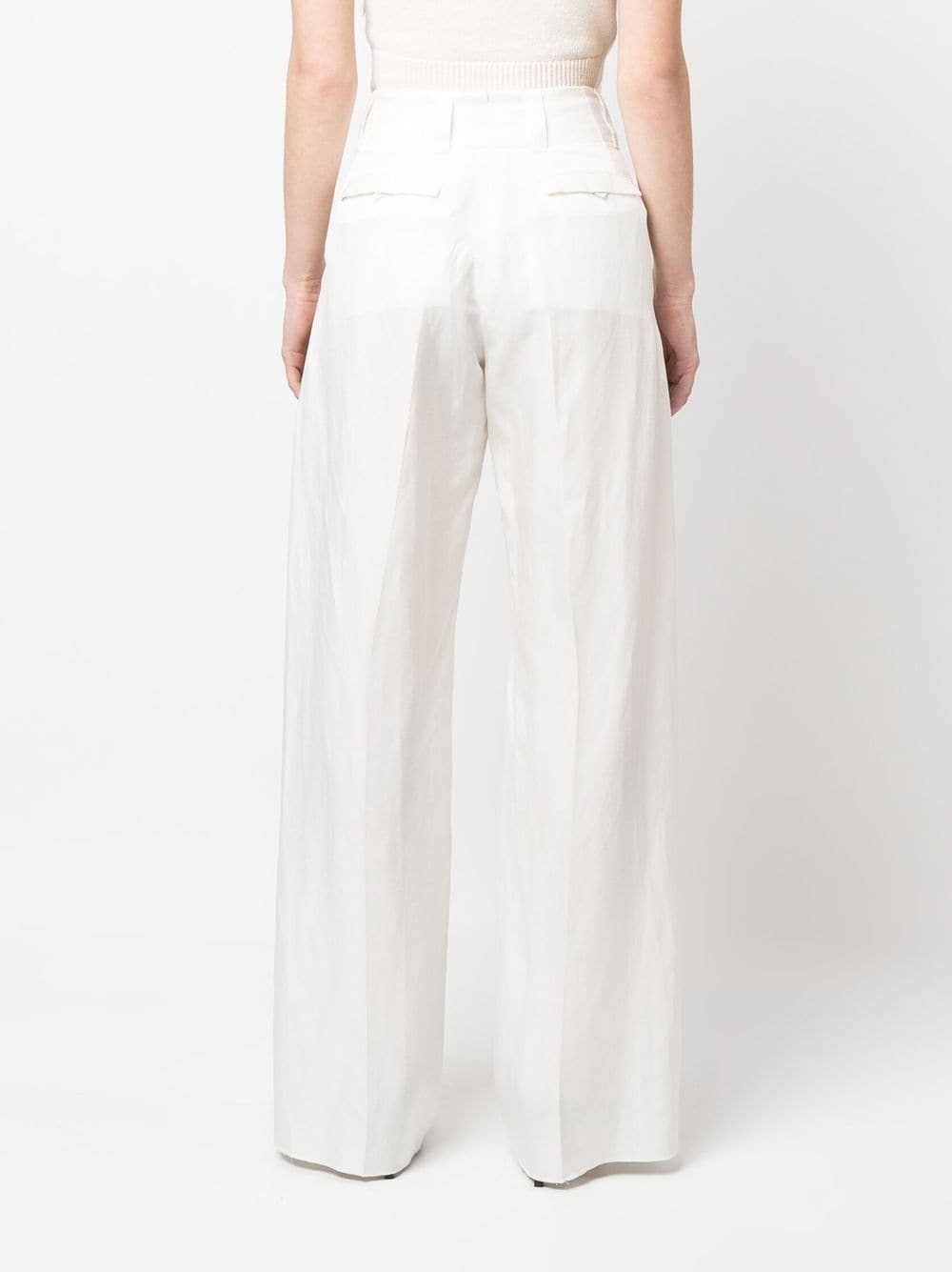 wide-leg trousers - 4