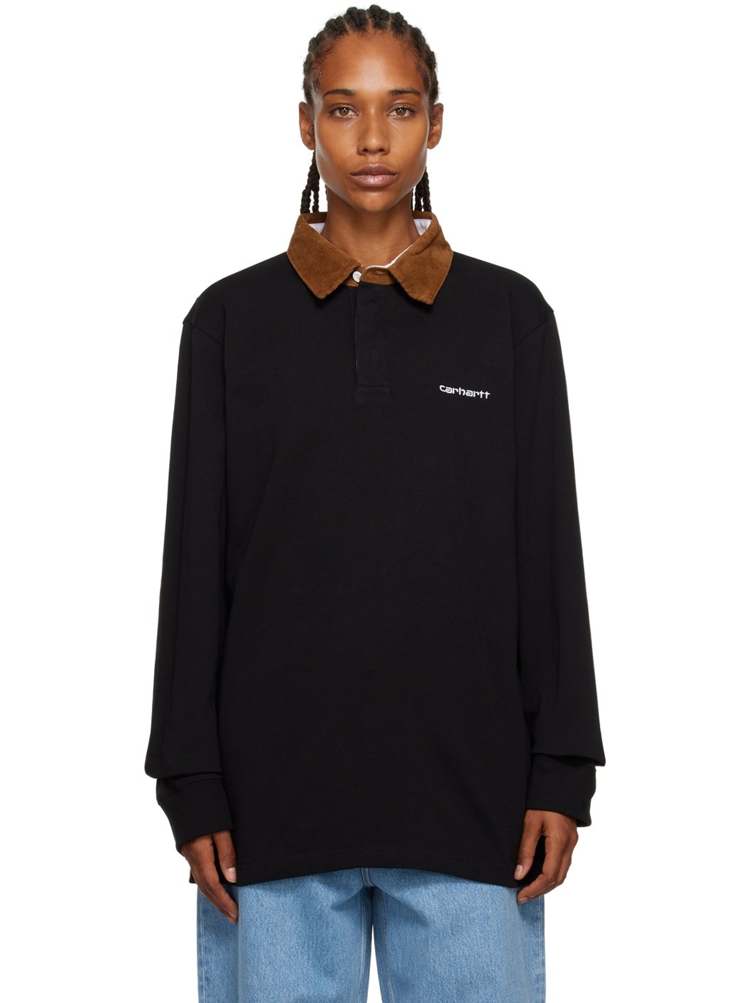 Black Cord Polo - 1