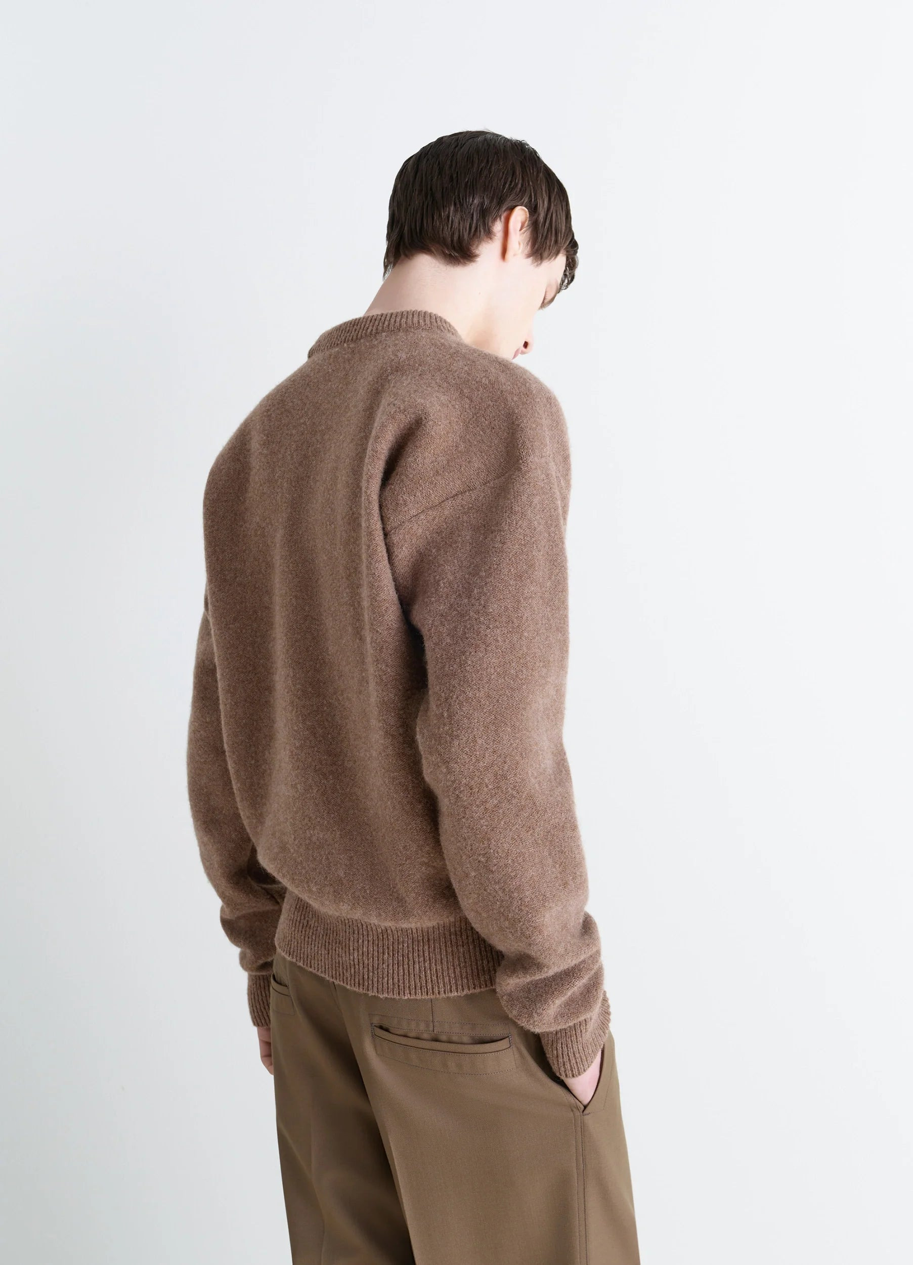 BOXY V NECK SWEATER - 5