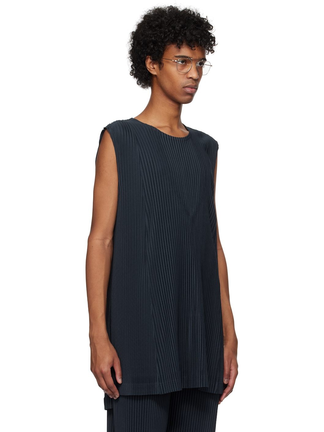 Navy Monthly Color January Tank Top - 2