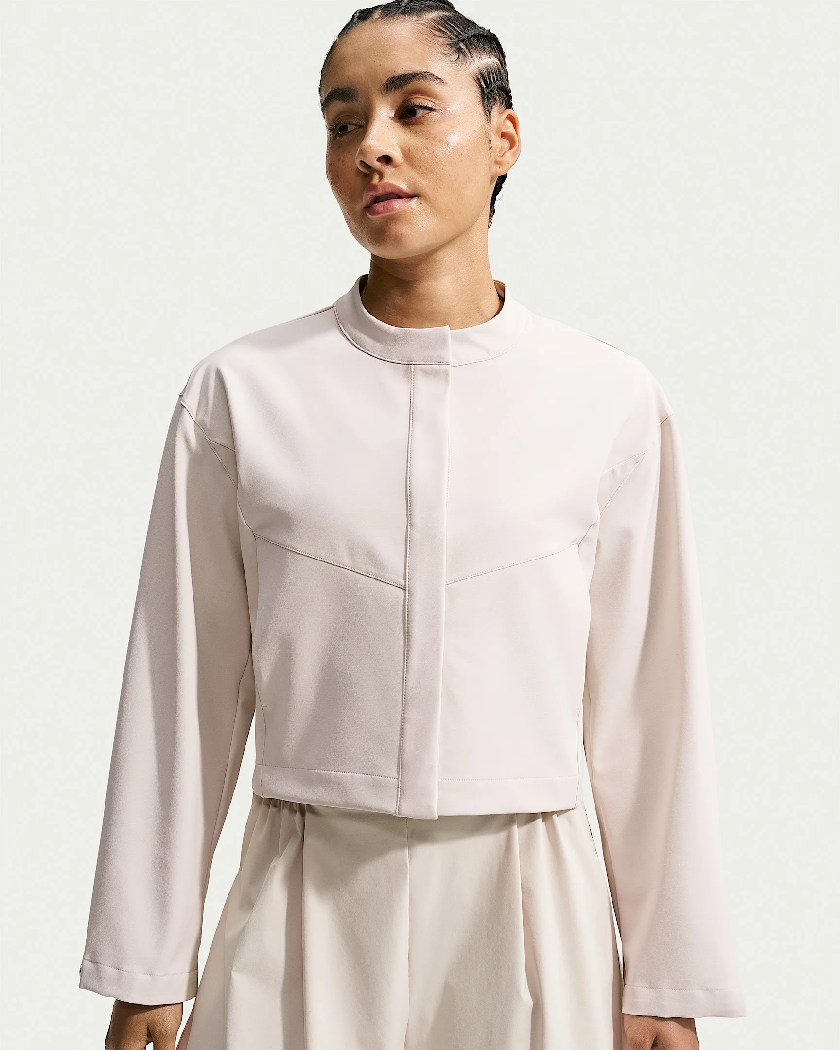 Nike 24.7 PerfectStretch Women's Dri-FIT Loose-Fit Cropped Jacket - 1