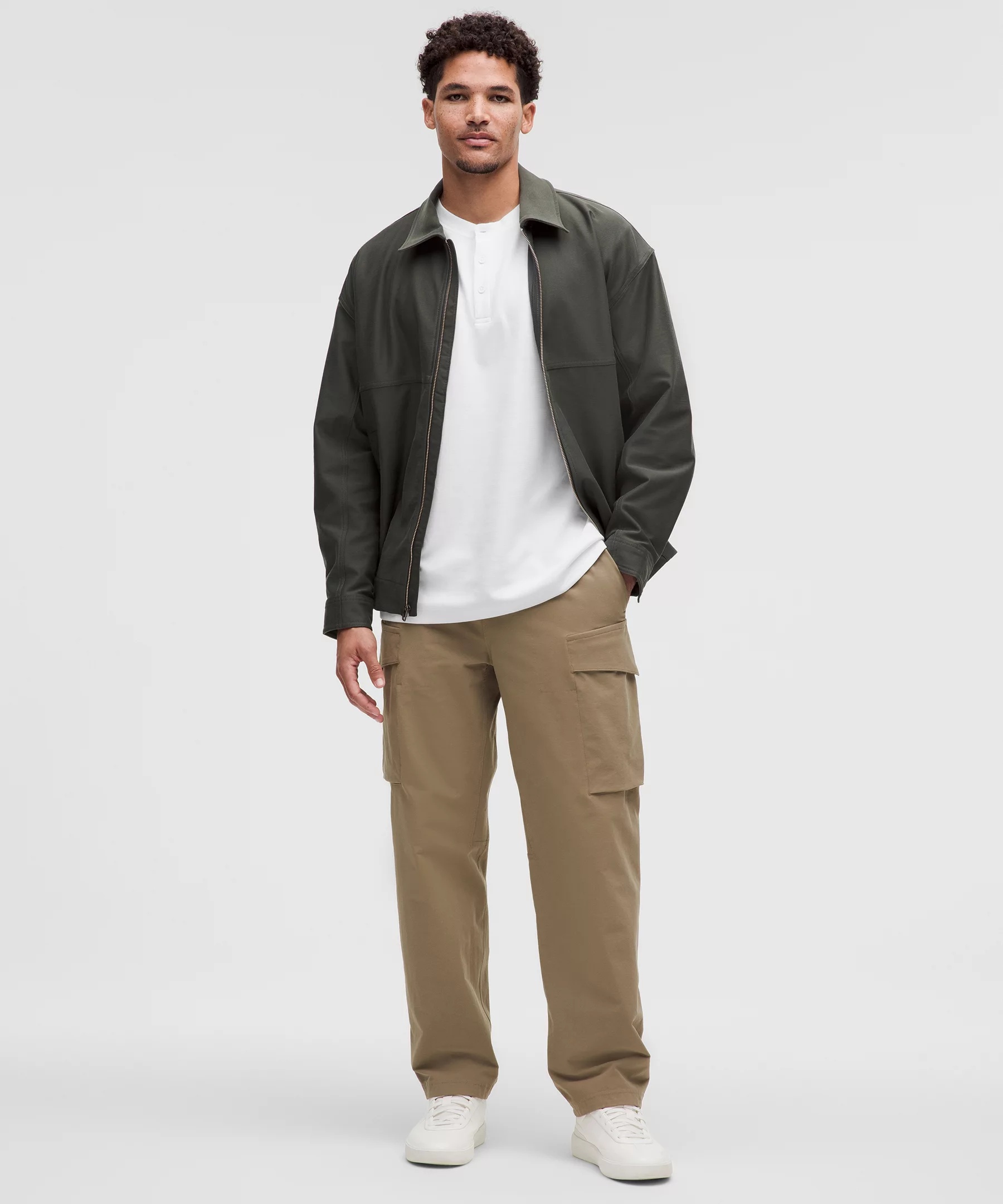 Heavyweight Cotton Textured Henley - 2