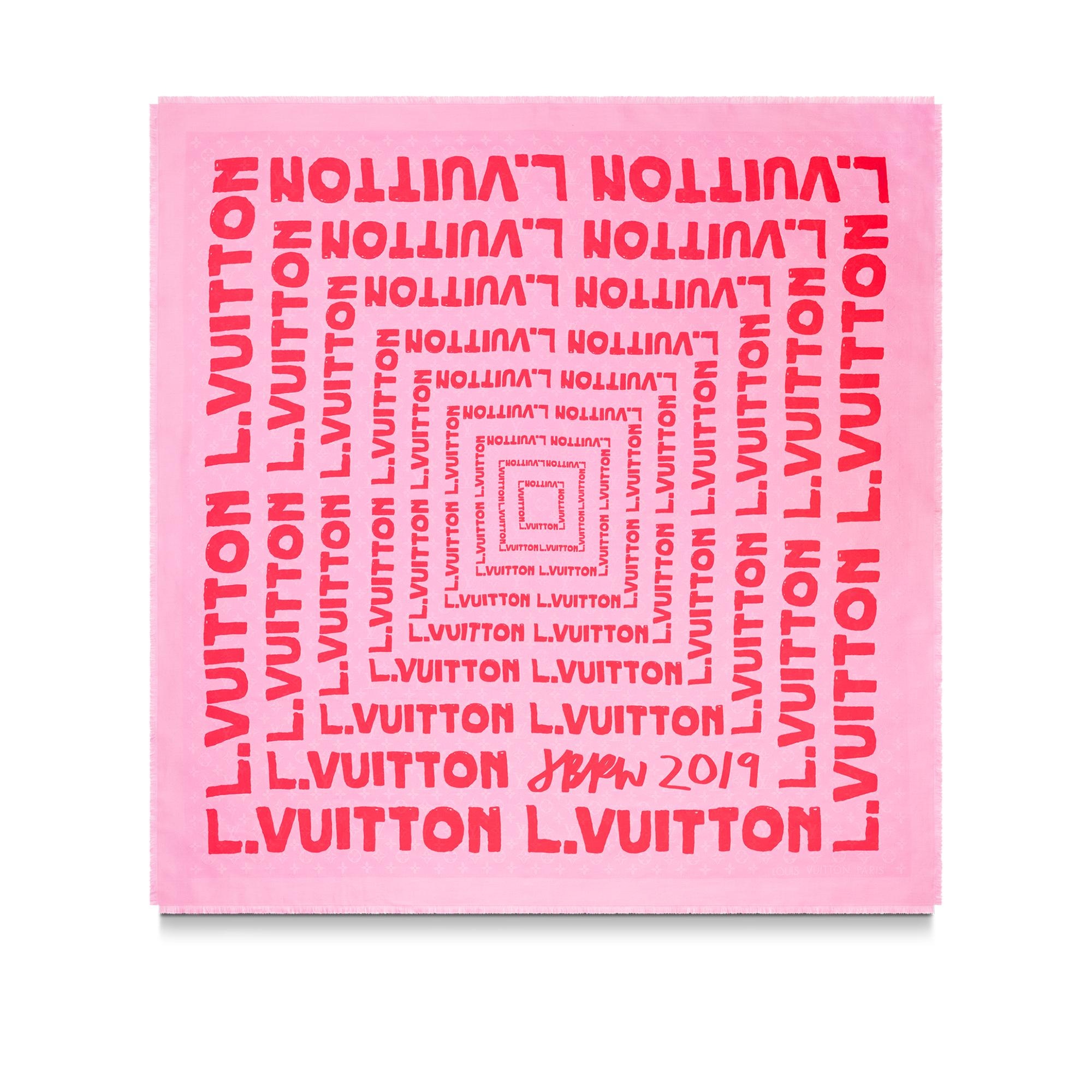 Jonas Wood X Louis Vuitton Logo Shawl - 3