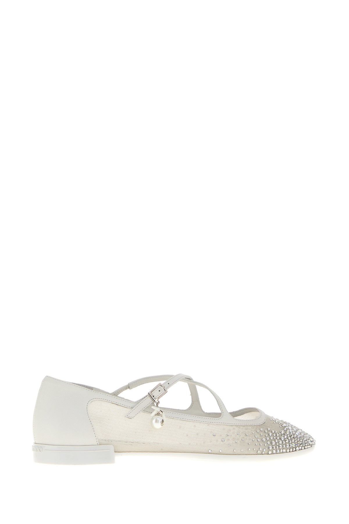 White mesh Eleri ballerinas - 3