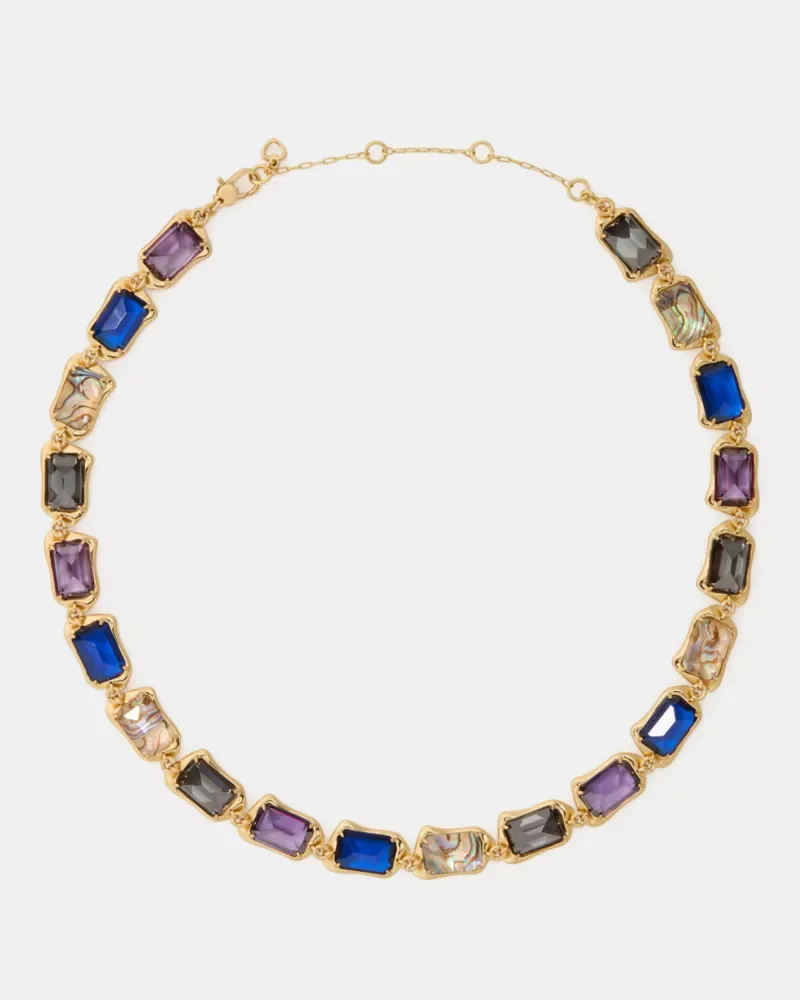 Molten Glass Statement Necklace - 1