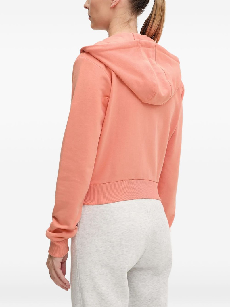 logo-embellished hoodie 3